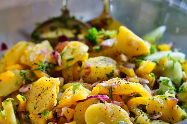 Veganer Kartoffelsalat