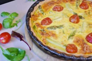 Vegane Kürbis Quiche