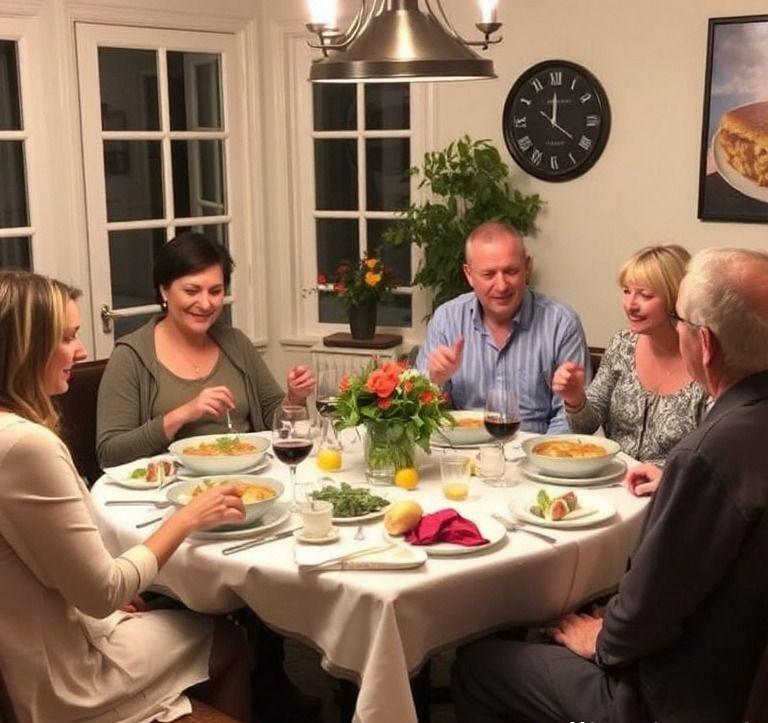 abendessen für 6 personen