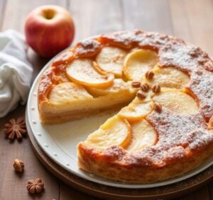 apfelkuchen mit mandeln