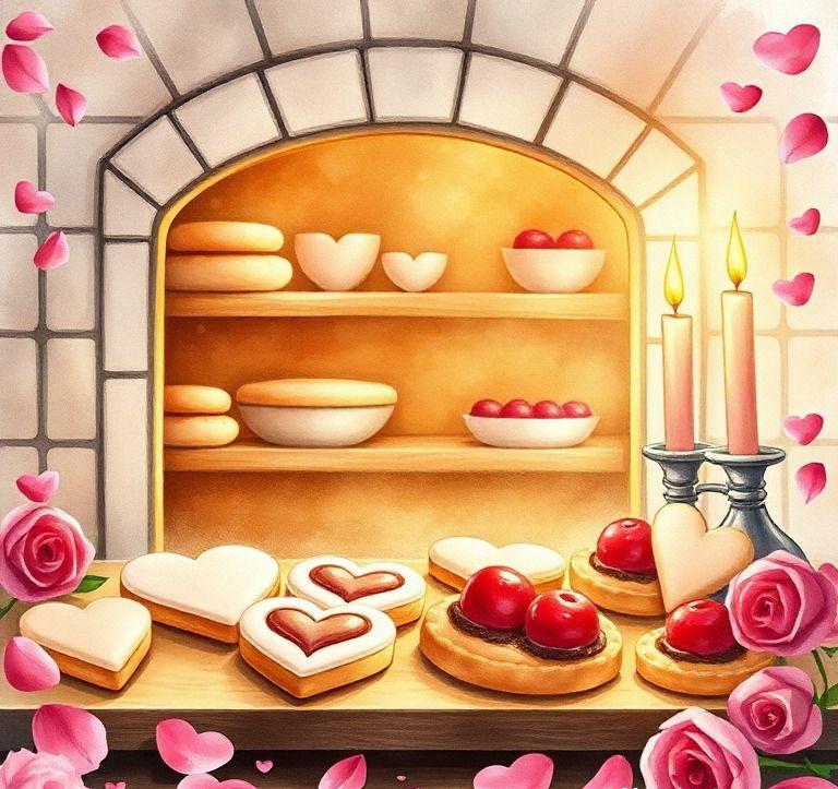 backen valentinstag