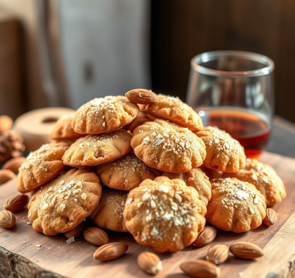 Cantuccini Rezept: Original italienische Mandelkekse backen