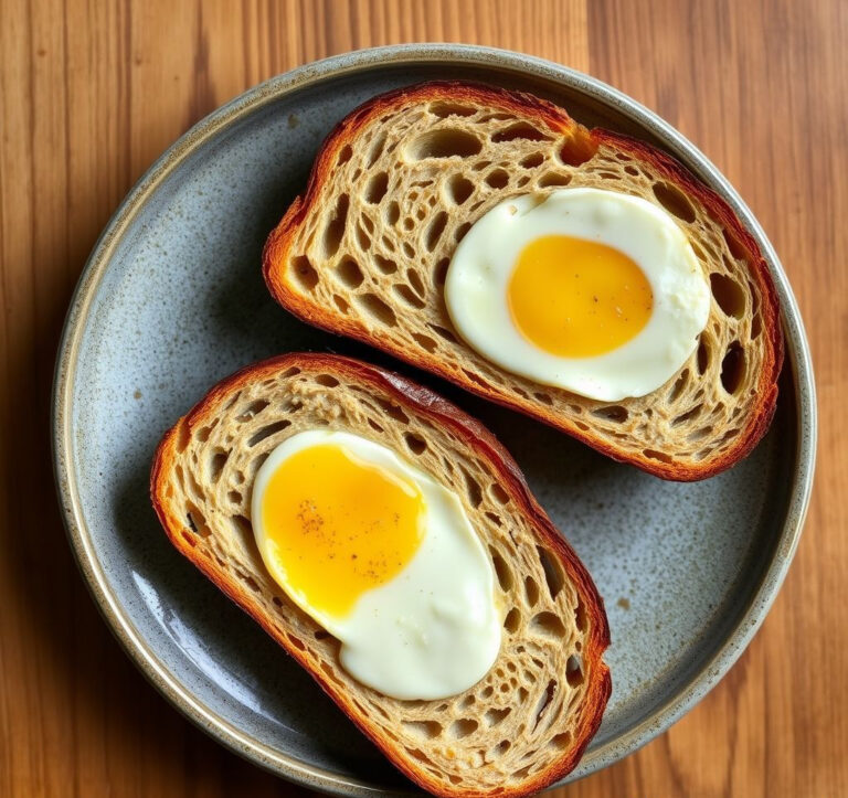 Fertiges, goldbraun gebackenes Low Carb Nuss-Samen-Brot auf einem Schneidebrett
