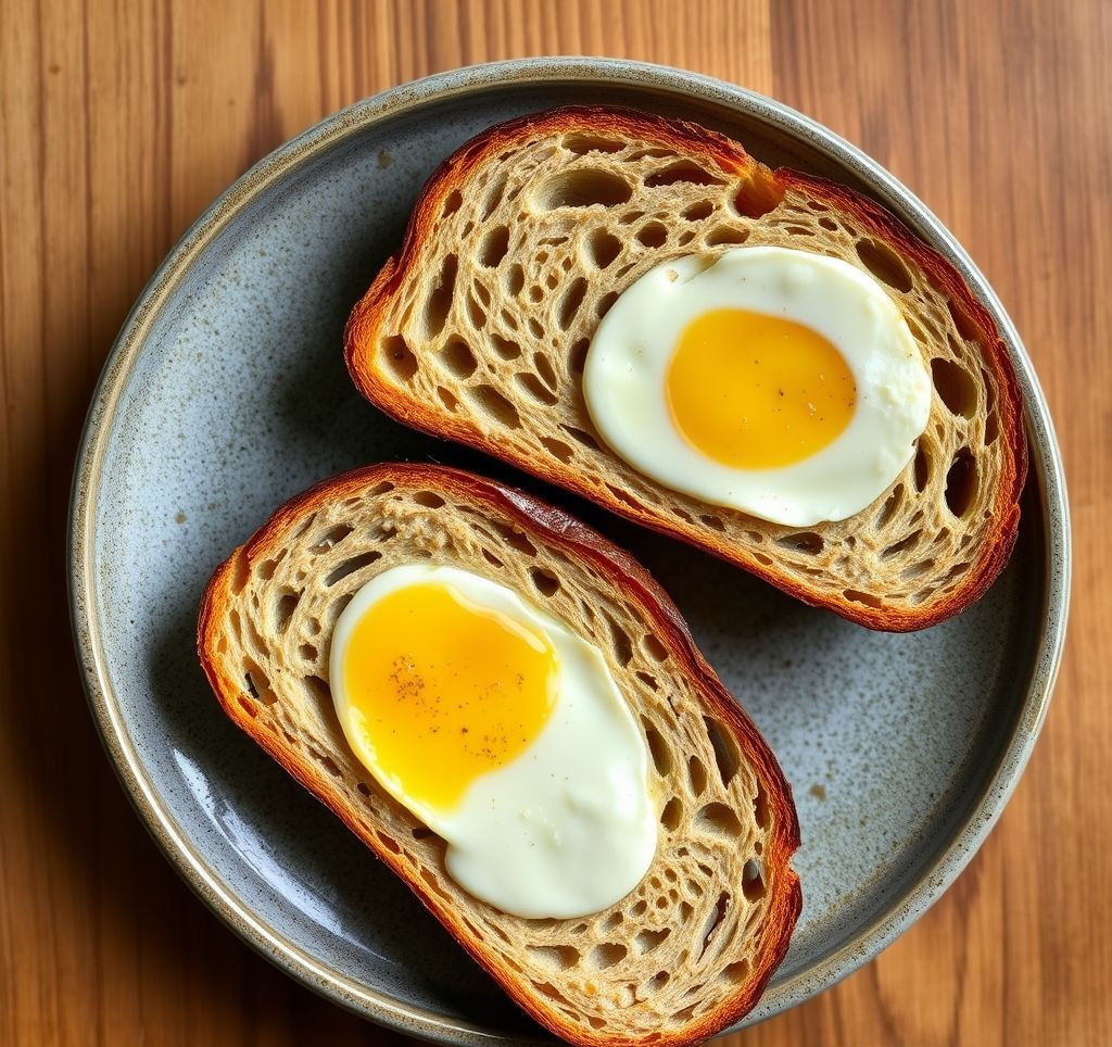 Fertiges, goldbraun gebackenes Low Carb Nuss-Samen-Brot auf einem Schneidebrett