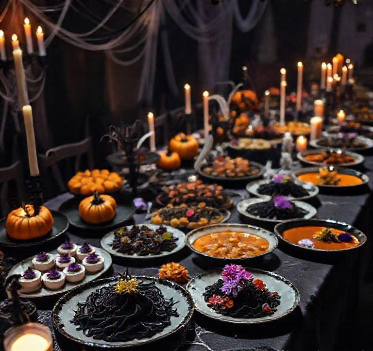 halloween buffet