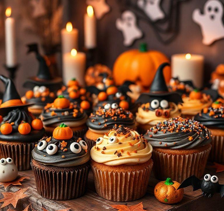 halloween muffins