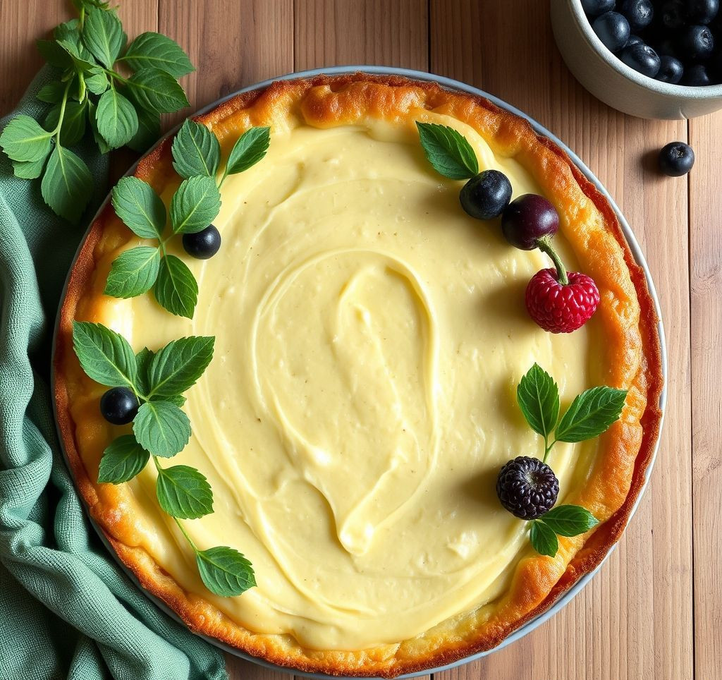 Nahaufnahme eines aufgeschnittenen Stücks Veganer Himbeer-Käsekuchen-Tarte, das die cremige Füllung und den knusprigen Boden zeigt