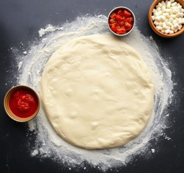 Pizzateig Rezept: Original italienisch für knusprigen Boden