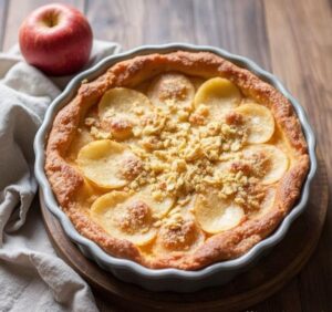 rezept apfelmuskuchen mit streusel