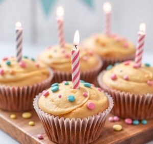saftige muffins für kindergeburtstag