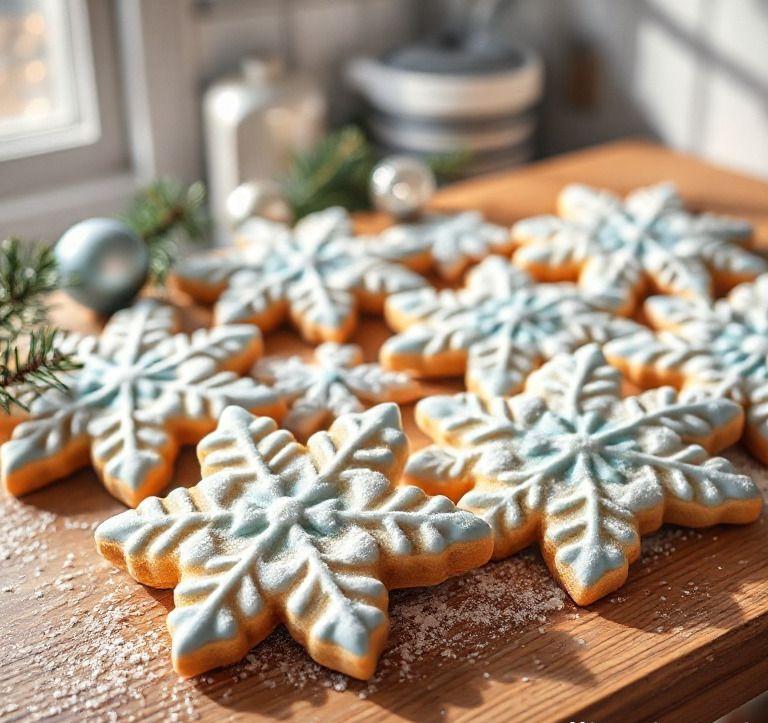 schneeflöckchen plätzchen