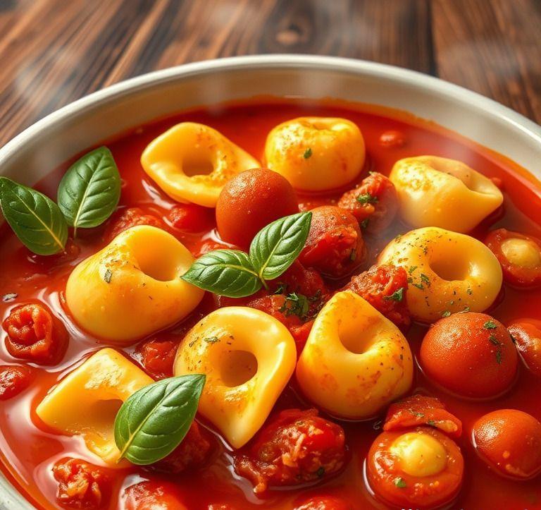 tortellini auflauf tomatensauce