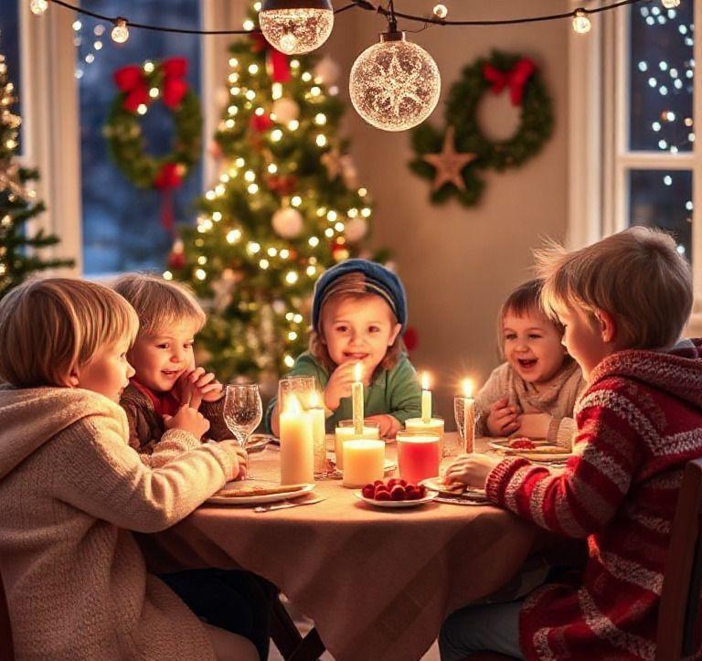 weihnachtsessen mit kindern